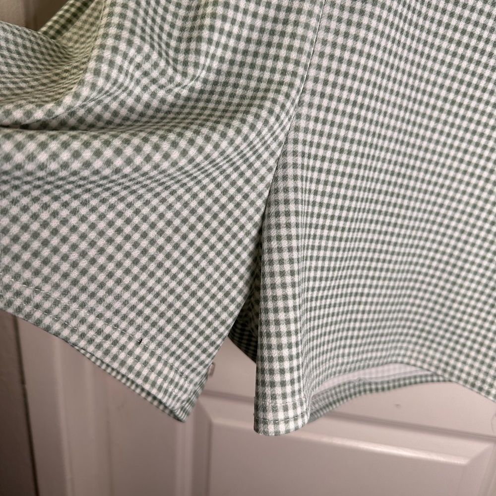 Gingham Backless Romper - image 3